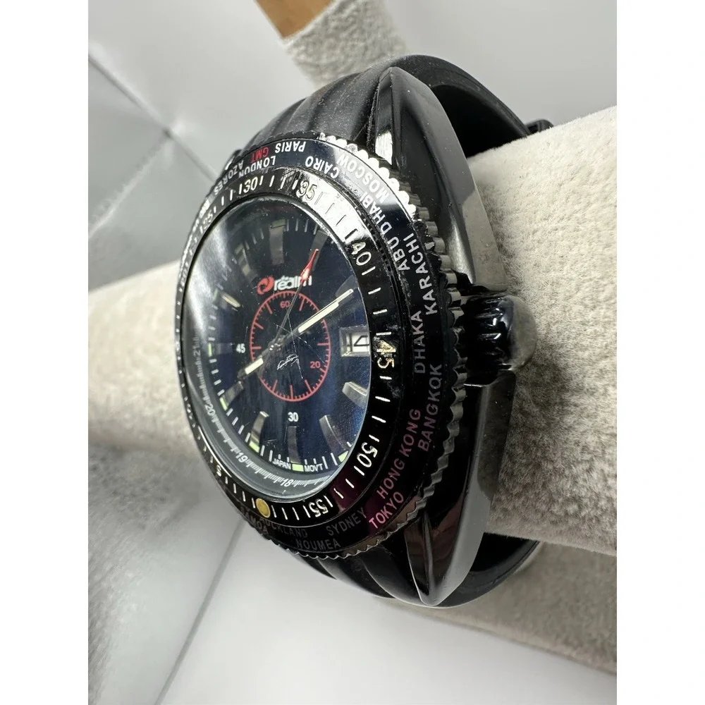 The Realm Mens Watch SW1052 New Battery 48MM 8